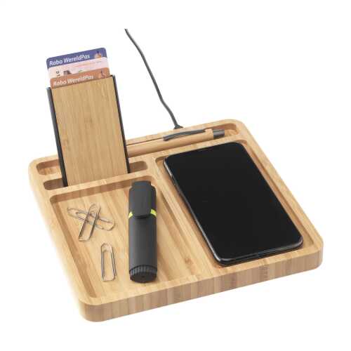 bambus-bamboo-organizer-tradlos-lader-Qi-lading-mobiltelefon