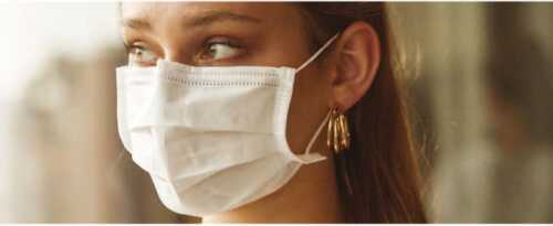 kirurgiske-munnbind-andedrettsvern-p2-maske-2-lags-nano-tech-nano-struktur-hvite-ansiktsmaske