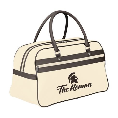Retro-sportsbag beige