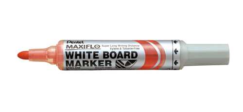 Whiteboard Tusj Maxiflo Orange med rund tupp